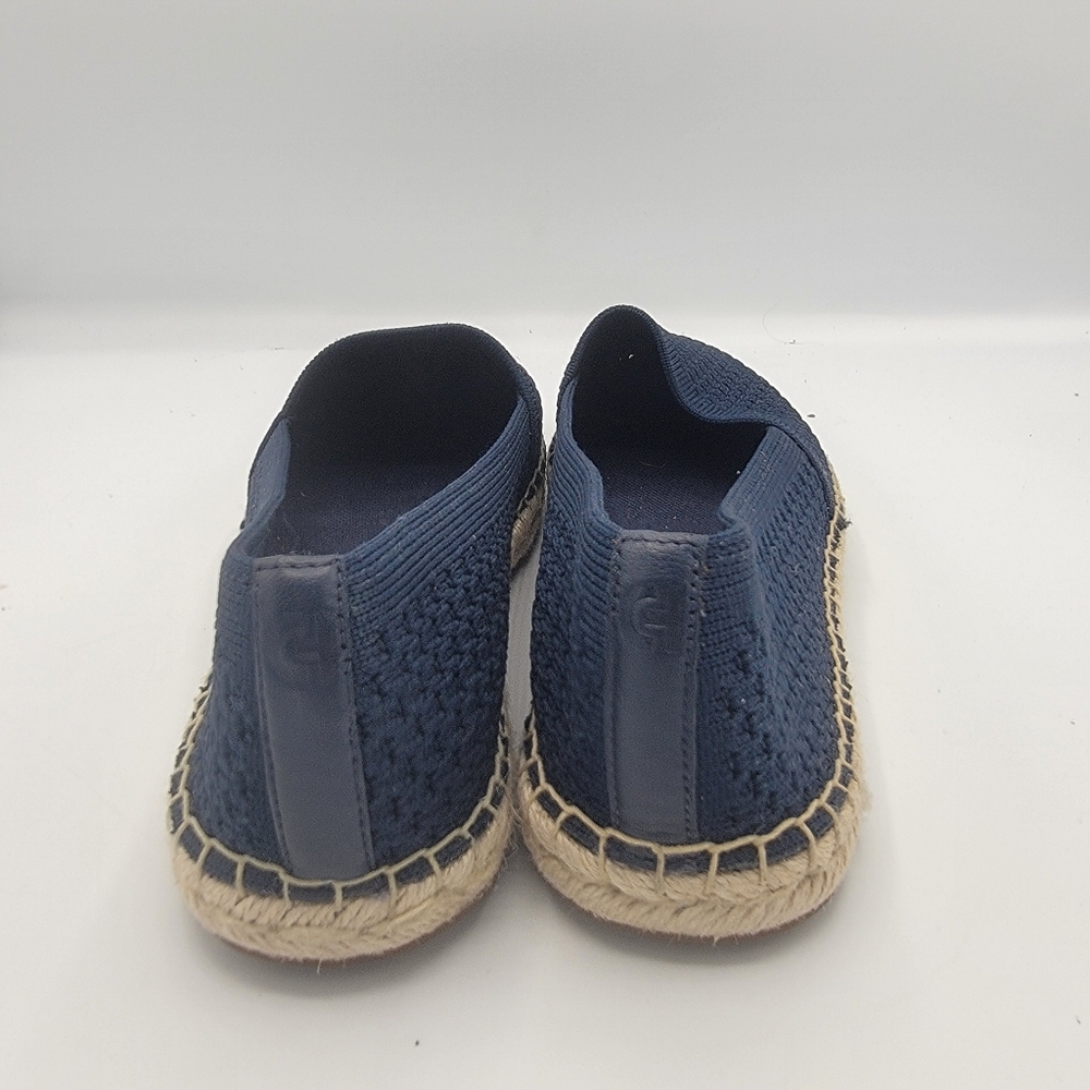 Cole Haan Navy Blue Espadrille Flats - Picture 9 of 11